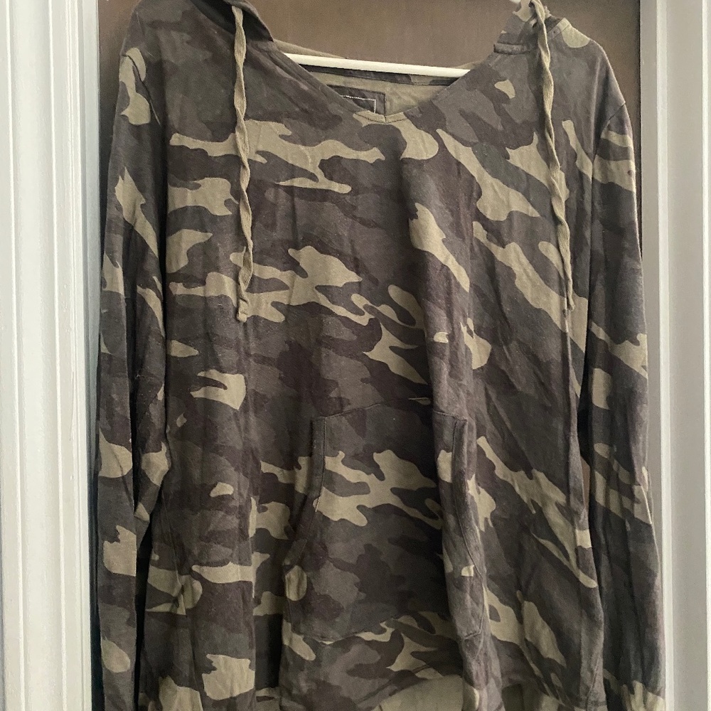 Camouflage sweater